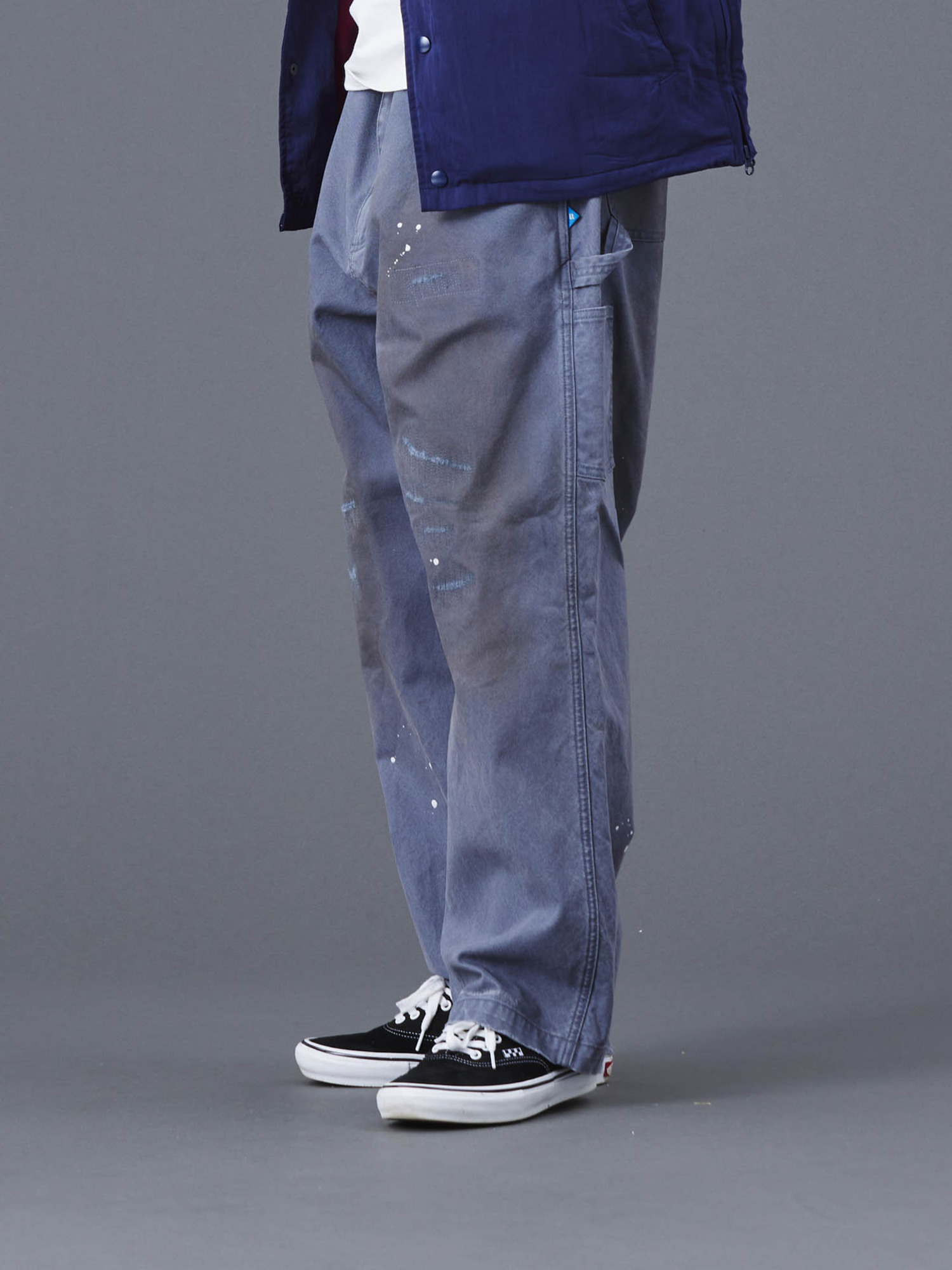 Liberaiders 25FW REPAIRED CANVAS WORK PANTS-4