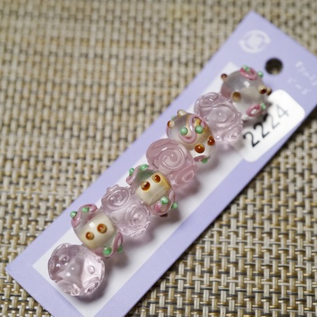 2025日本艺术家灯工珠合集【41】独家代理授权 灯工玻璃琉璃串珠手作材料饰品配件DIY-10