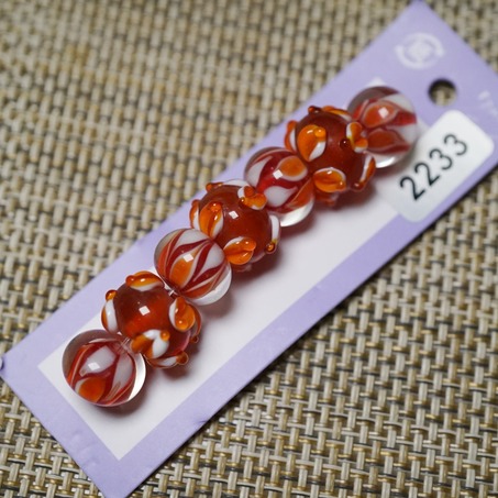 2025日本艺术家灯工珠合集【42】独家代理授权 灯工玻璃琉璃串珠手作材料饰品配件DIY-7