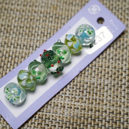 2025日本艺术家灯工珠合集【42】独家代理授权 灯工玻璃琉璃串珠手作材料饰品配件DIY-11