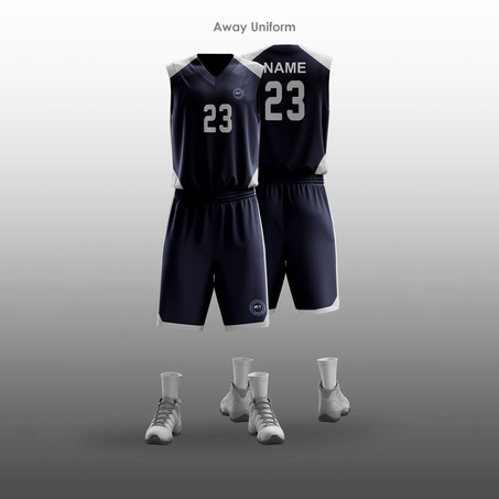 SCIE Away Basketball Uniform