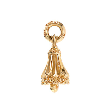 MF PENDANT: CHROME BELL ***18K YELLOW GOLD***