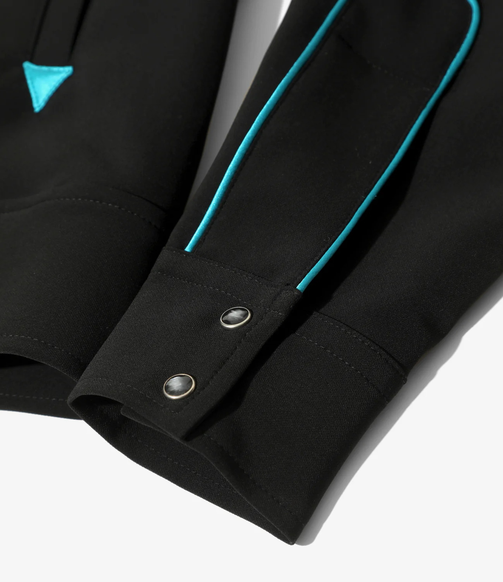 NEEDLES 25FW Piping Cowboy Jacket - Poly Double Cloth-5