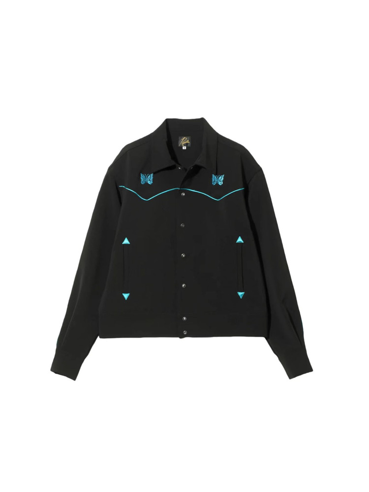 NEEDLES 25FW Piping Cowboy Jacket - Poly Double Cloth