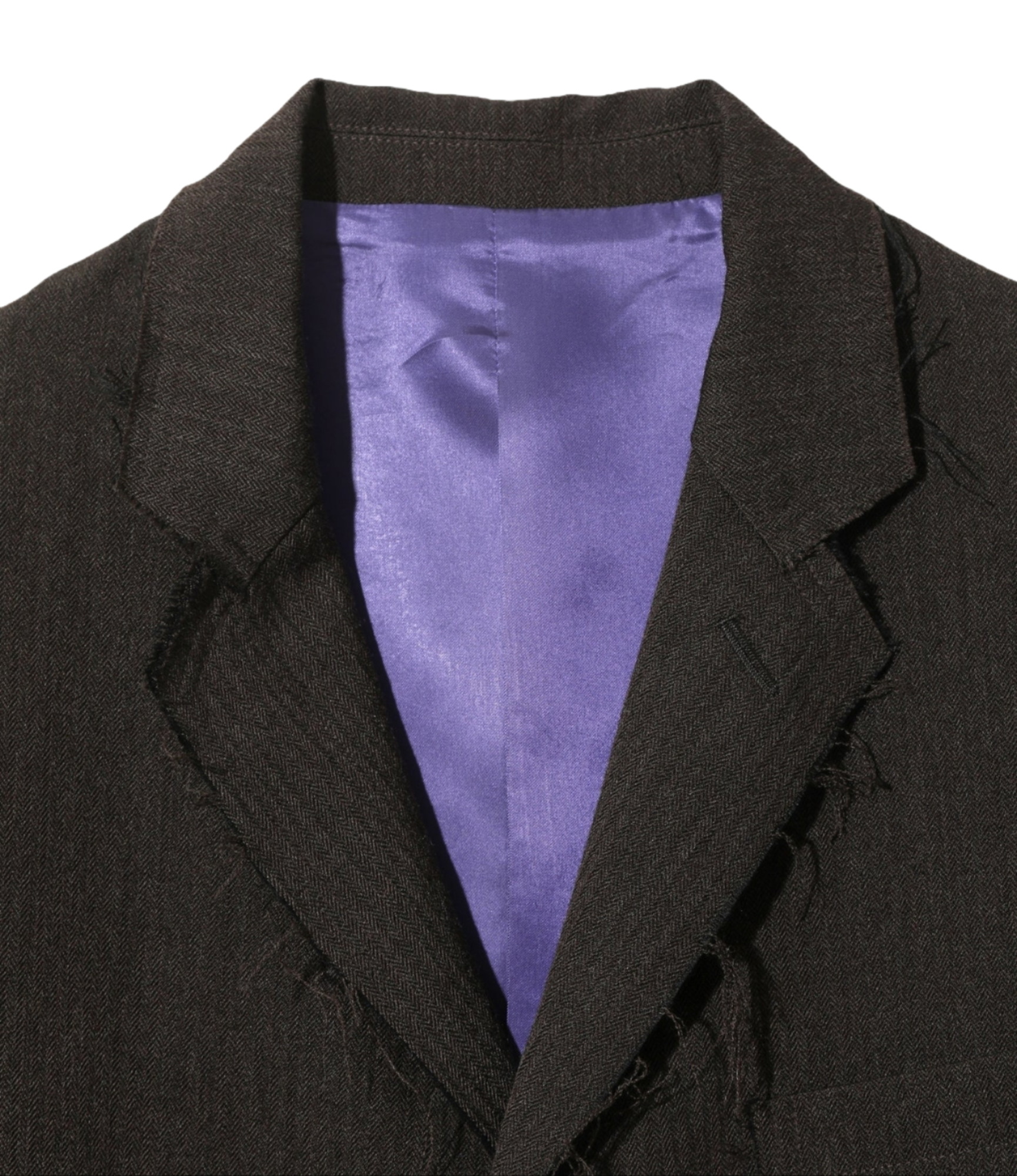 NEEDLES 25FW Raw Edge Jacket - W/L Herringbone-3