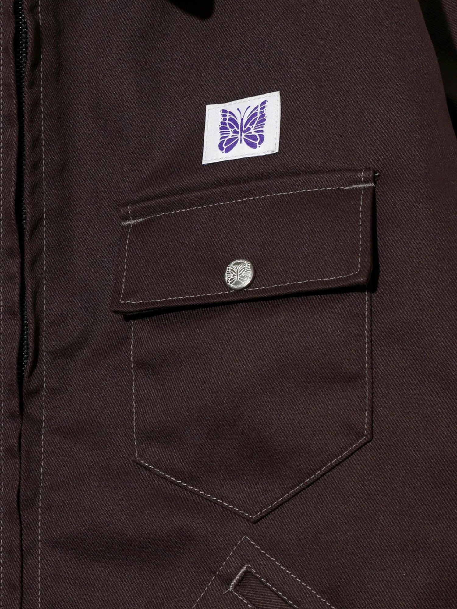 NEEDLES 25FW Work Jacket - PE/C Twill-3