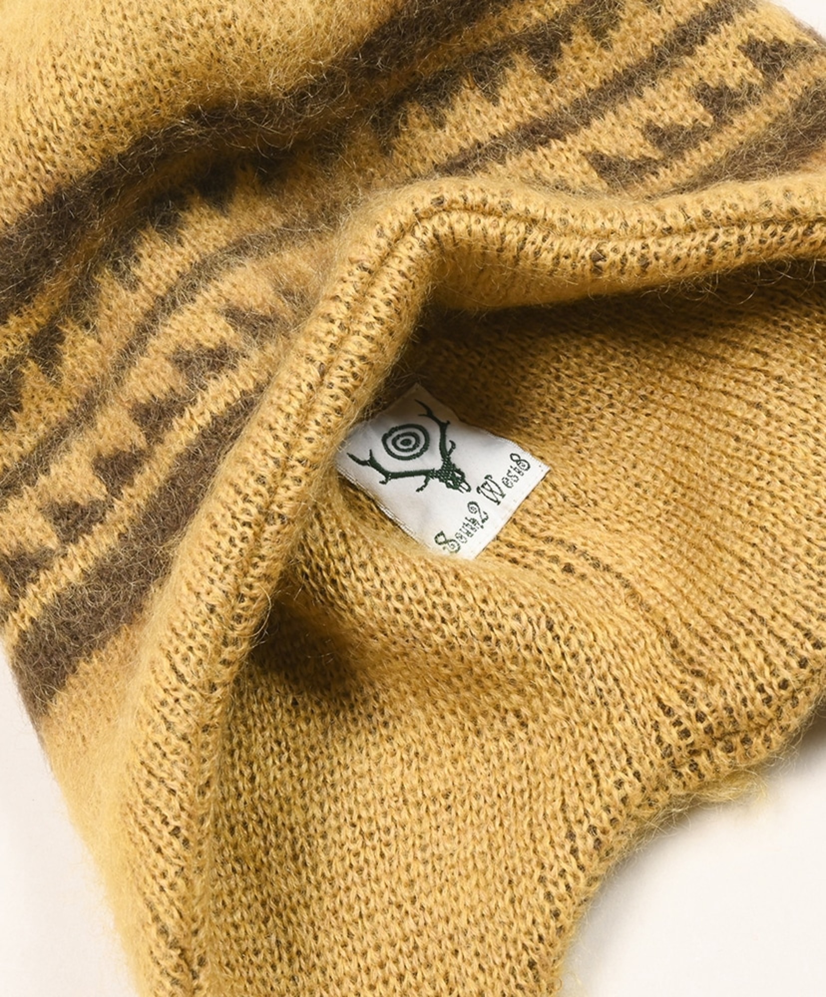 SOUTH2 WEST8 25FW Mohair Knit Cap - S2W8 Nordic-3