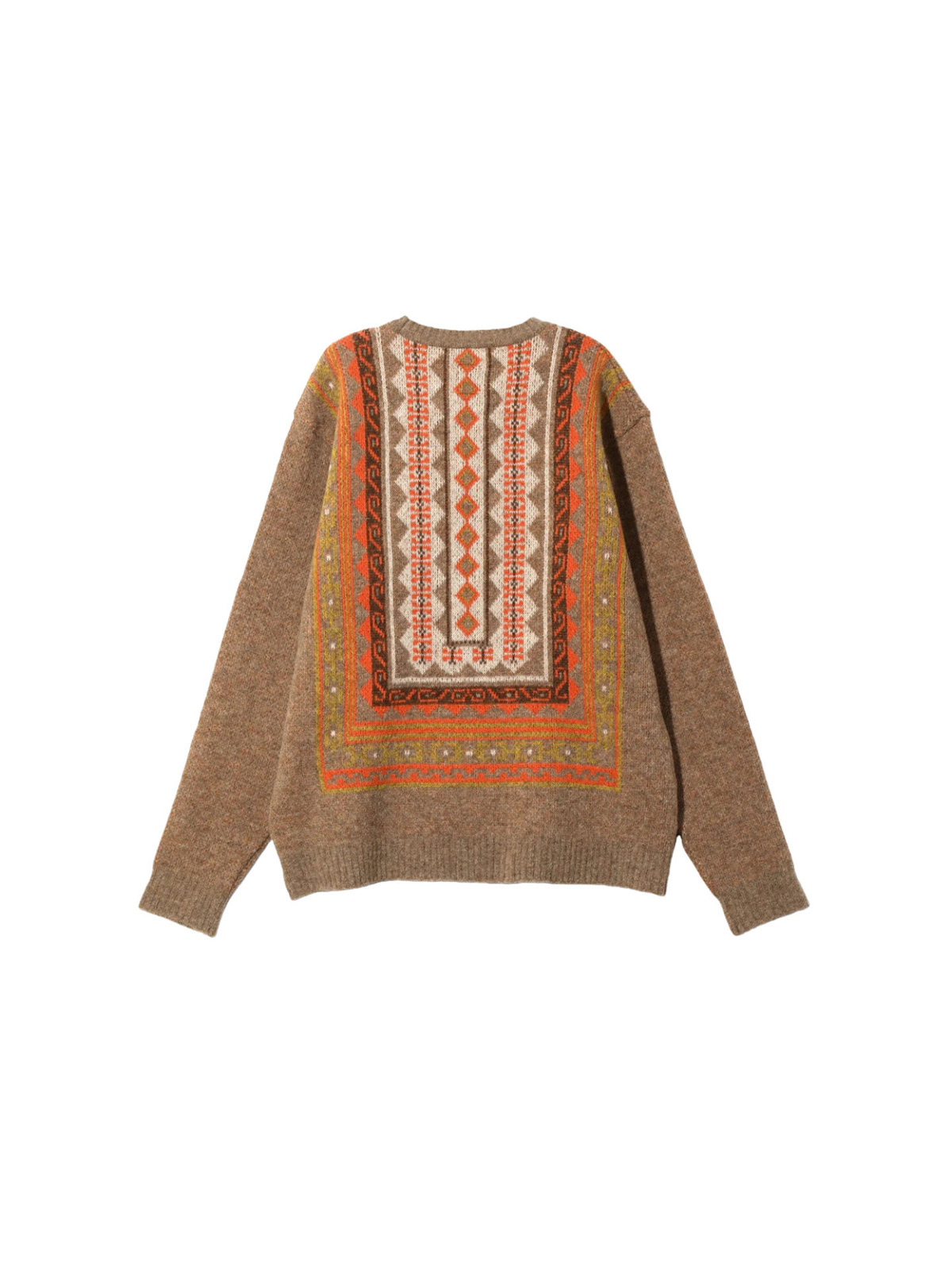 SOUTH2 WEST8 25FW Crew Neck Sweater - Shetland