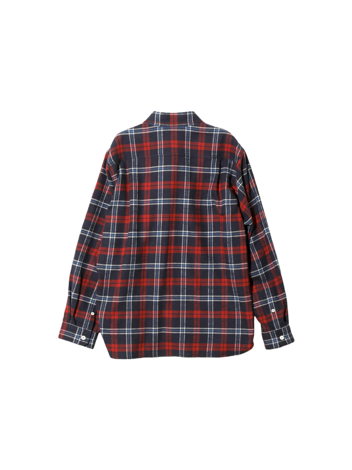 SOUTH2 WEST8 25FW Work Shirt - Cotton Brushed Plaid