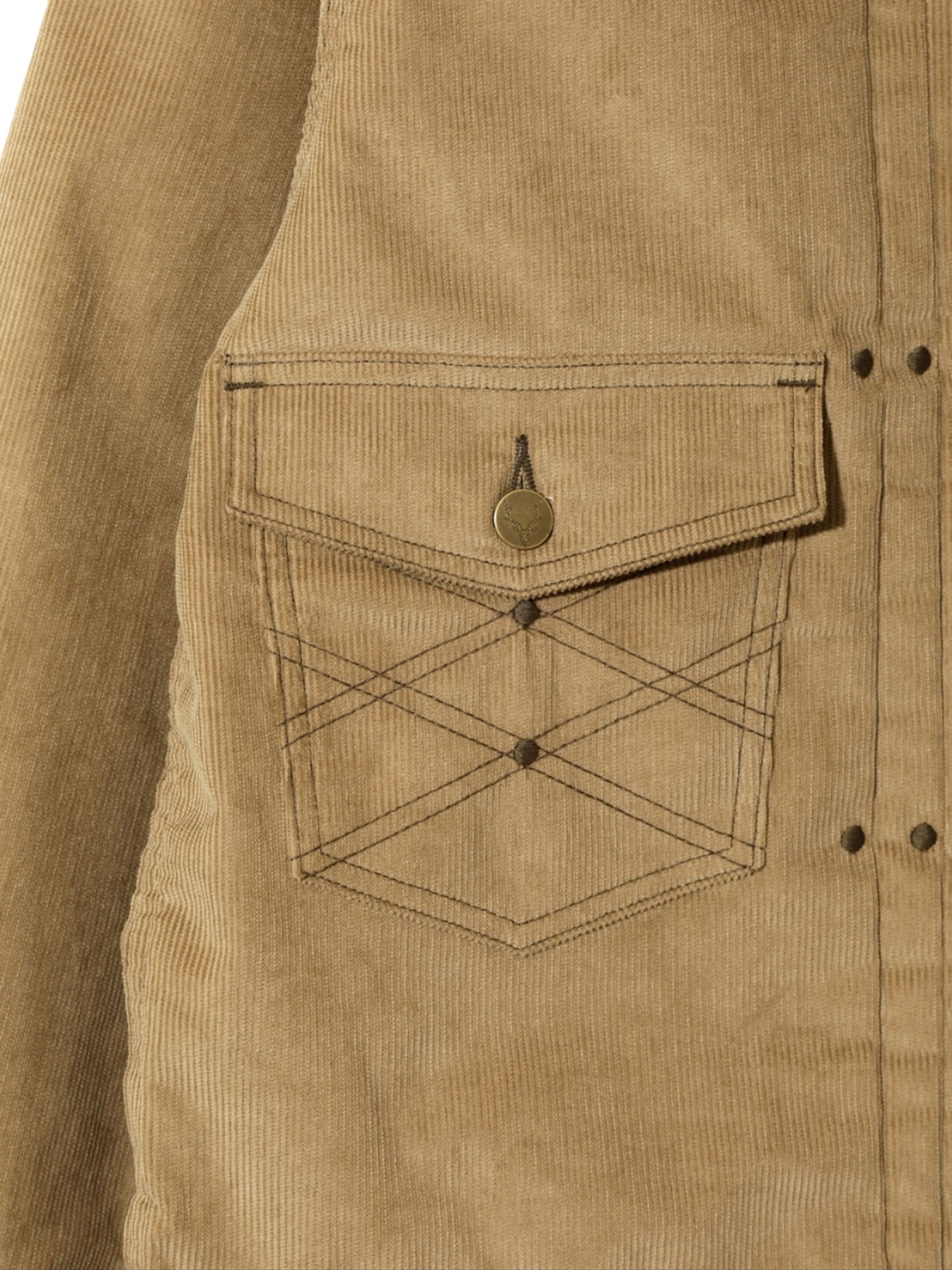 SOUTH2 WEST8 25FW Trucker Jacket - 13W Corduroy-4