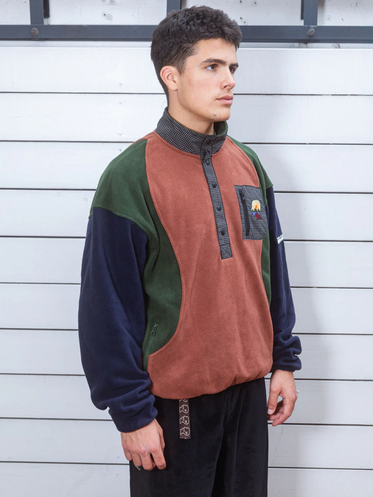 Brain Dead 25FW Brain Dead Equipment Ripstop Pullover Fleece Jacket-4