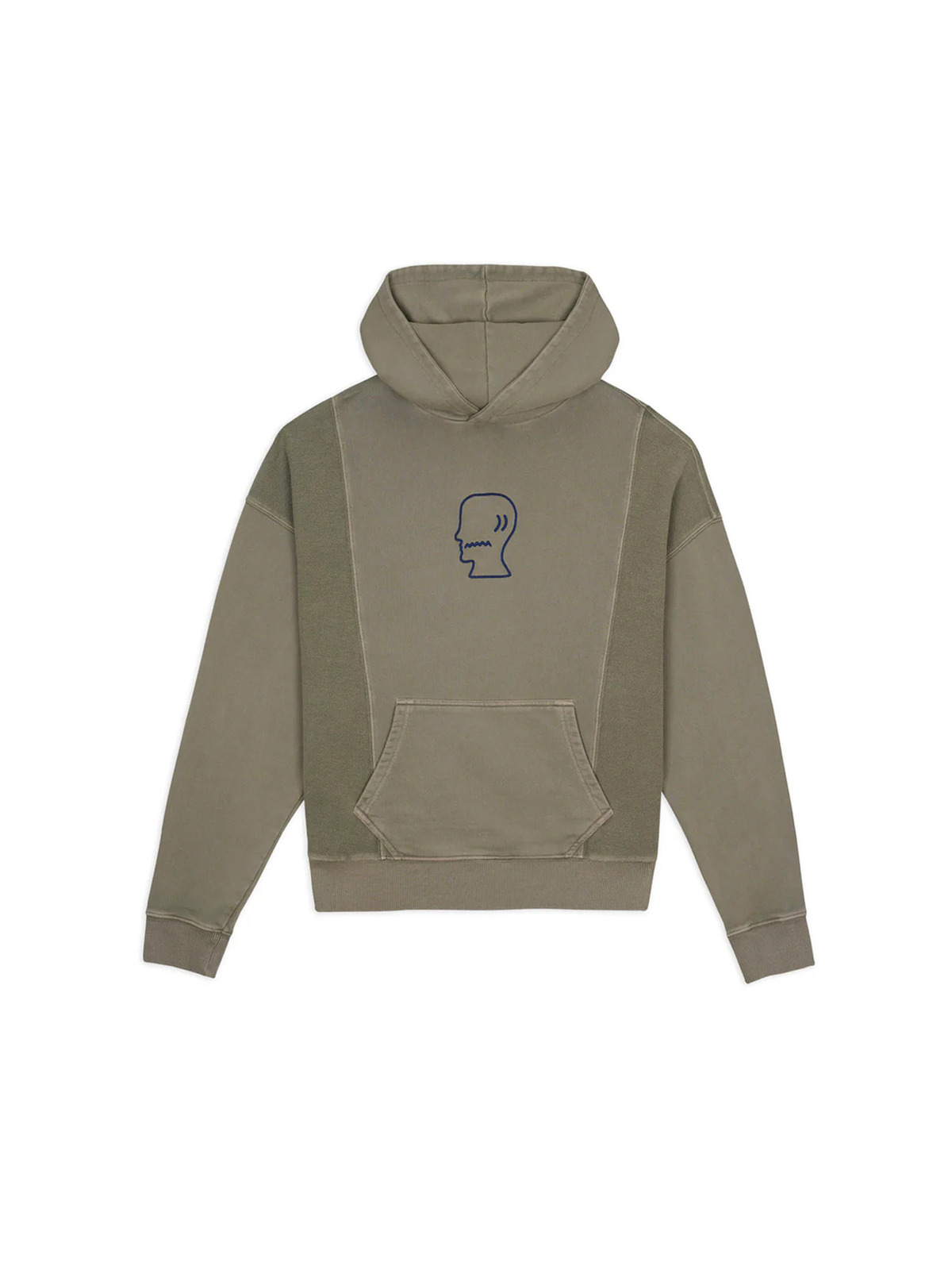 Brain Dead 25FW Mendoza Cropped Hoodie