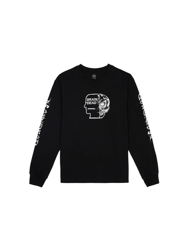 Brain Dead 25FW Skull Mech Long Sleeve T-shirt