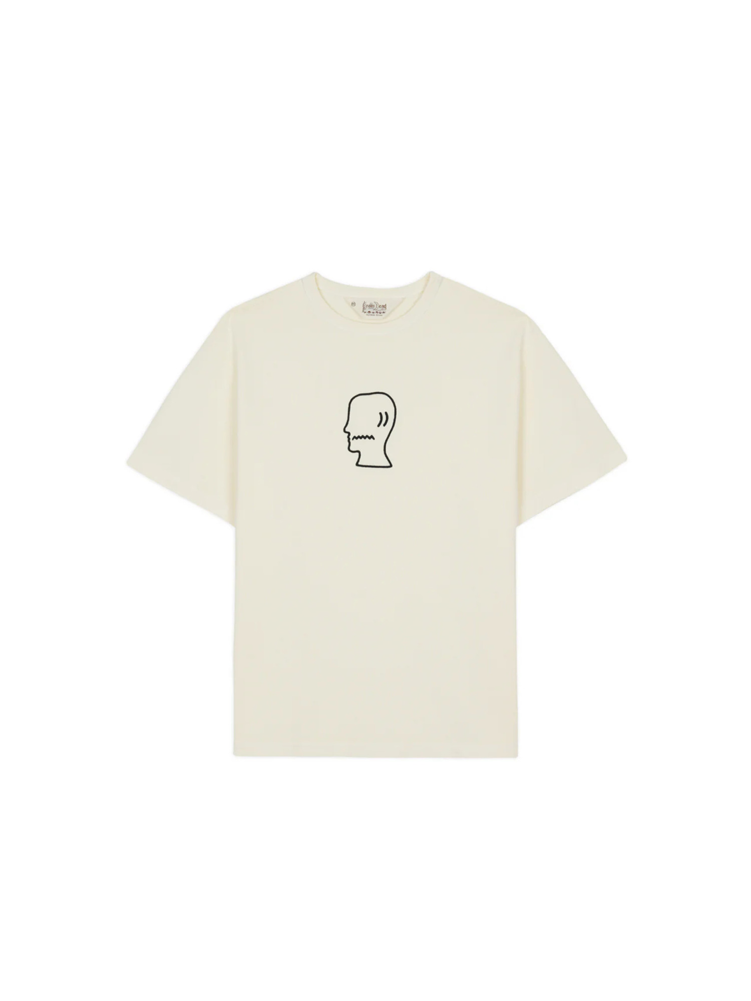 Brain Dead 25FW Heavyweight 3D Embroidery Logohead T-shirt