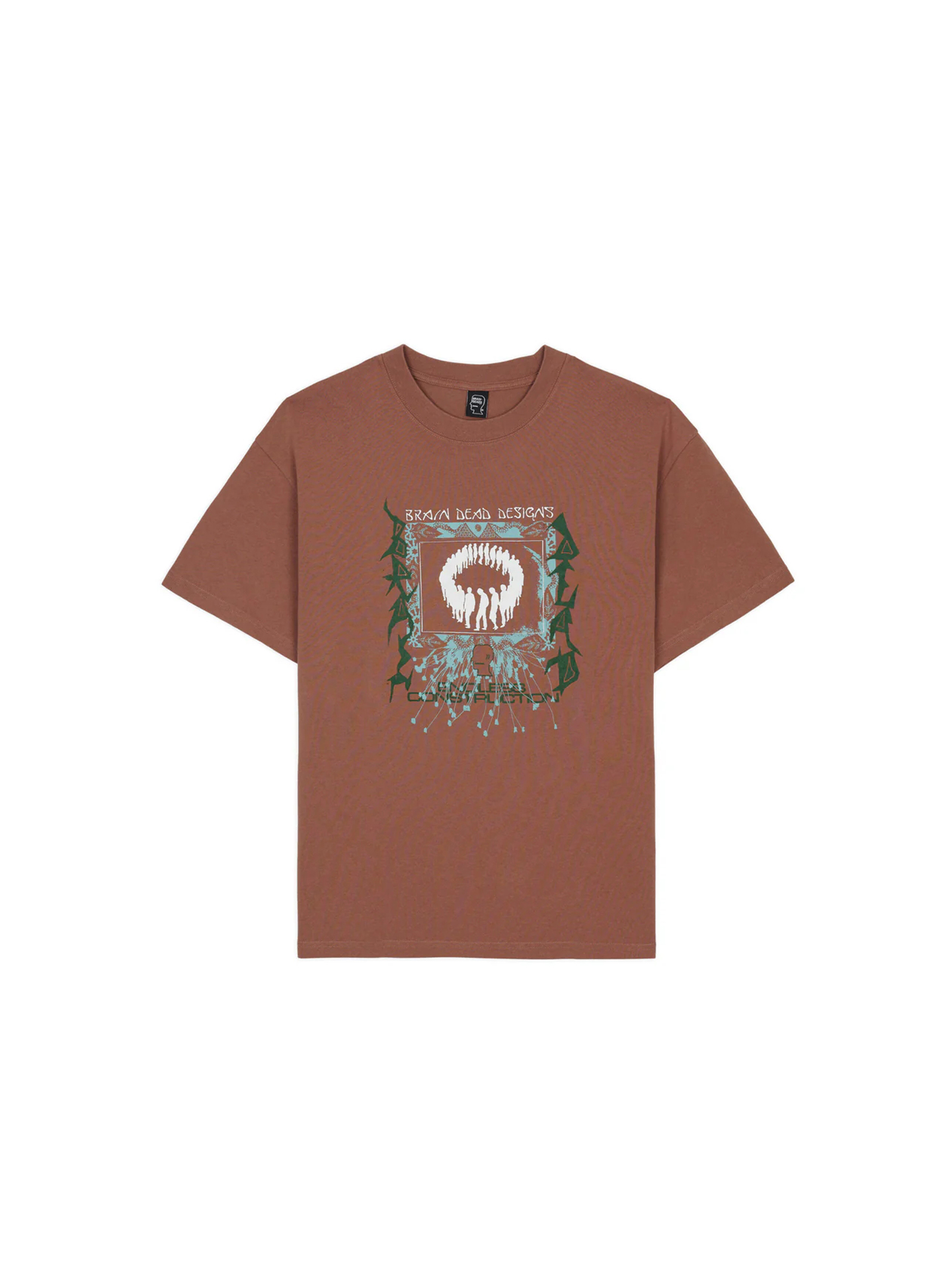 Brain Dead 25FW Endless Construction T-shirt