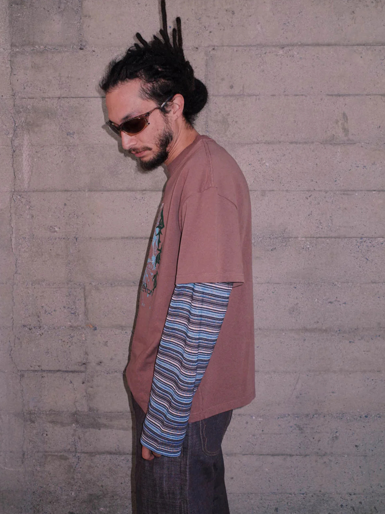 Brain Dead 25FW Endless Construction T-shirt-4