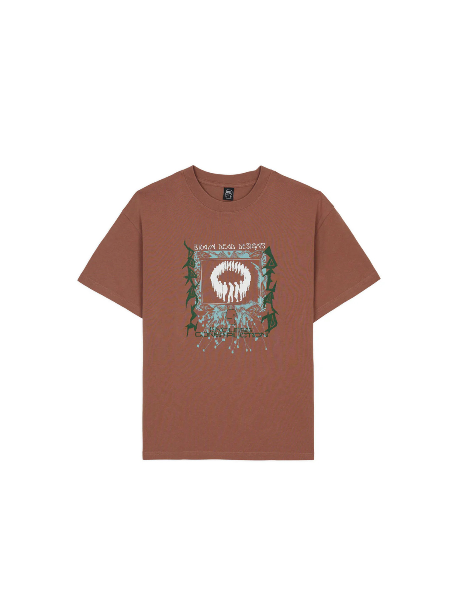 Brain Dead 25FW Endless Construction T-shirt