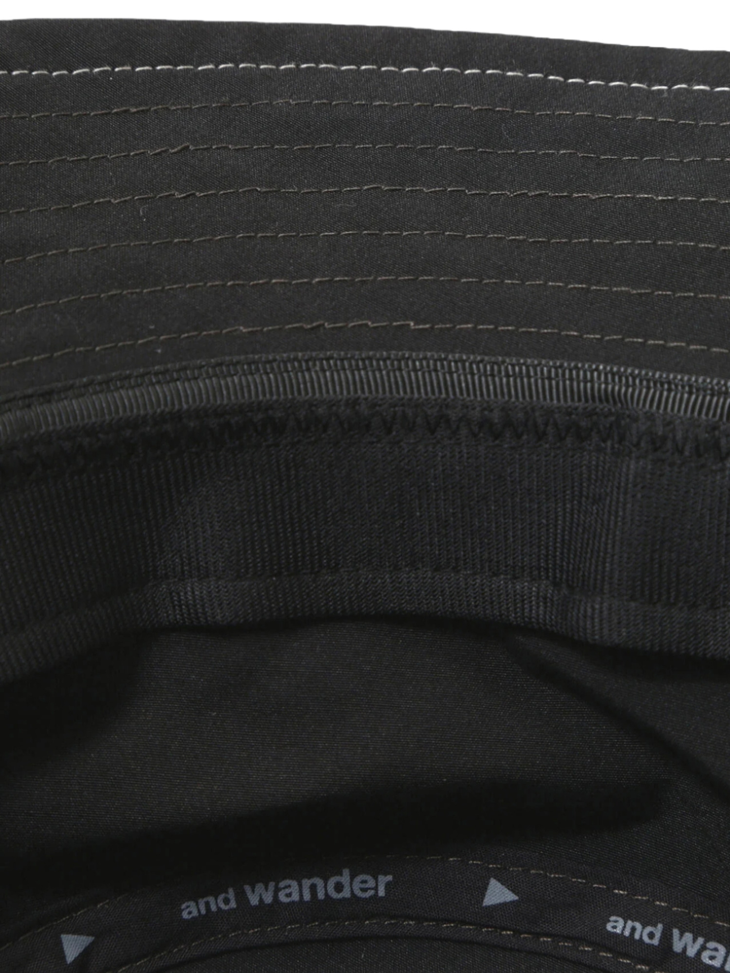 and wander 25FW PE/CO hat-6