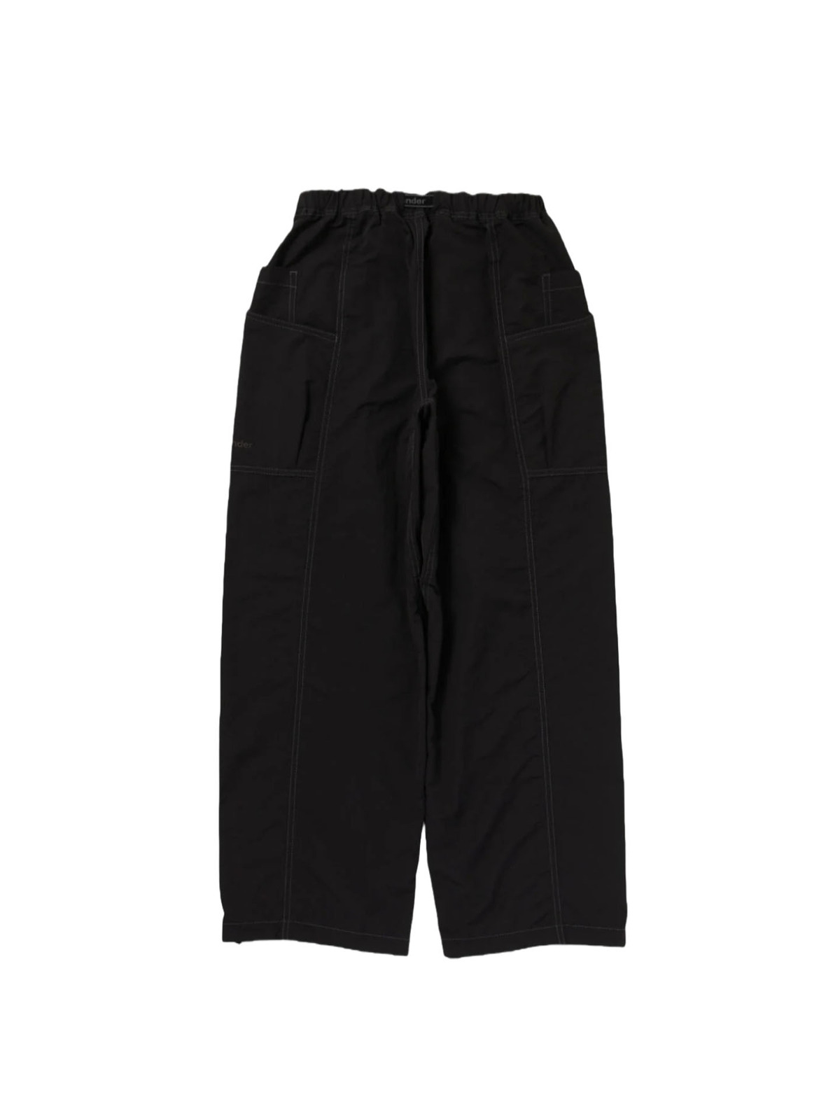 and wander 25FW crinkled nylon pants