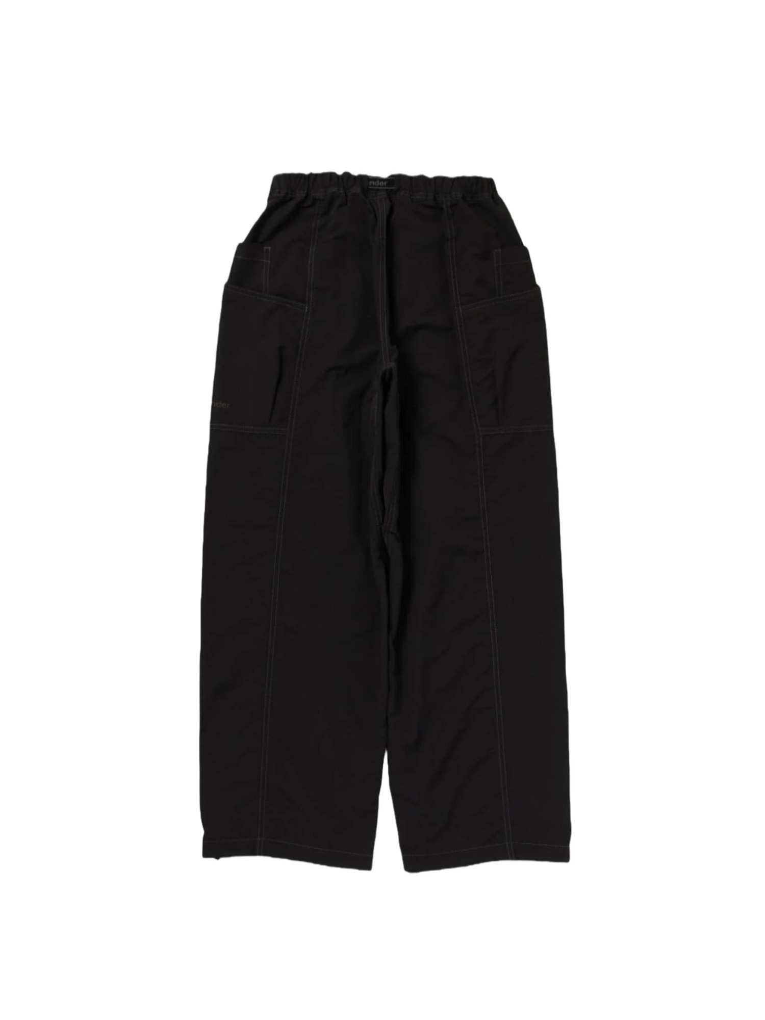 and wander 25FW crinkled nylon pants-2