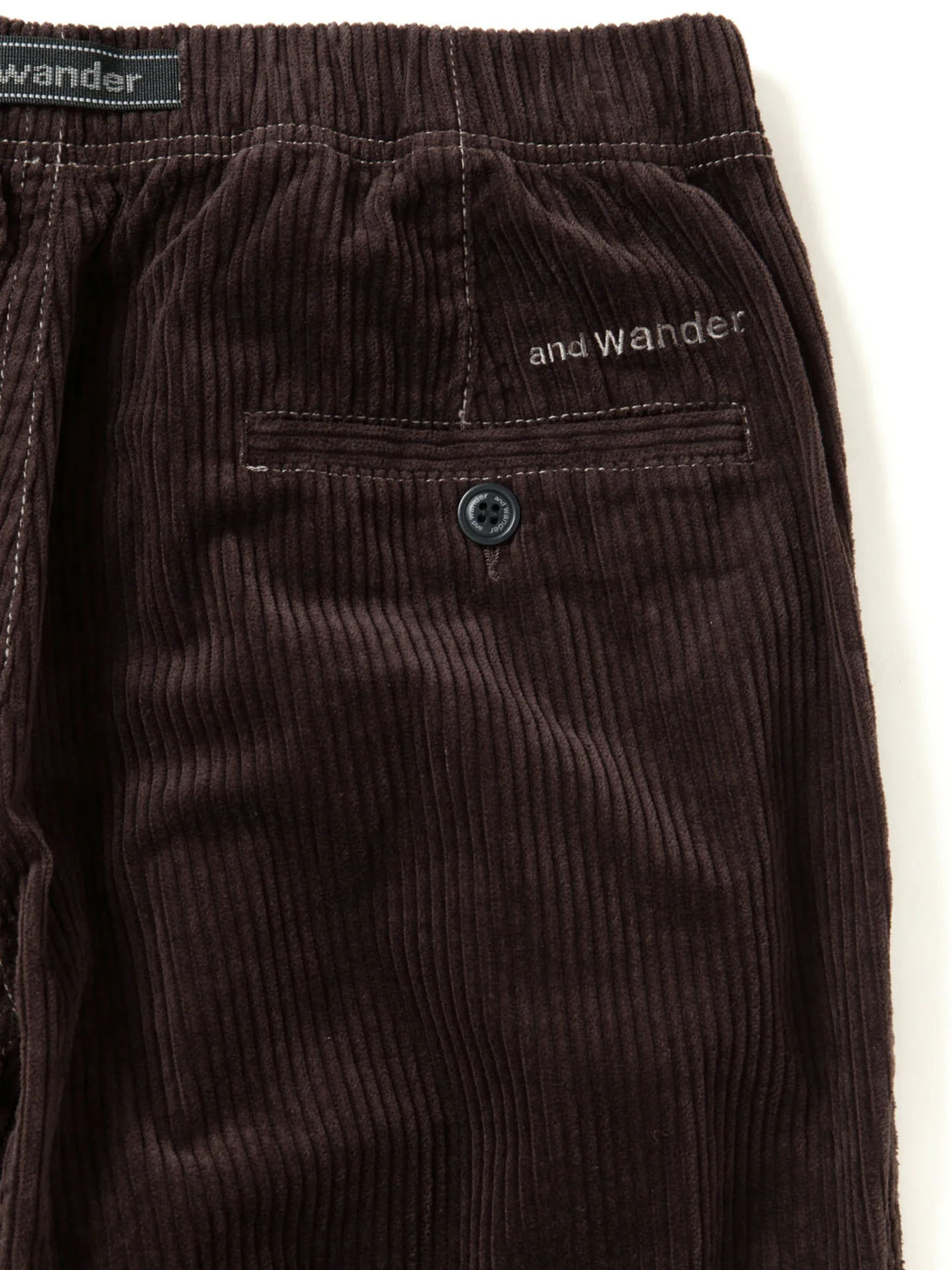 and wander 25FW corduroy pants-5