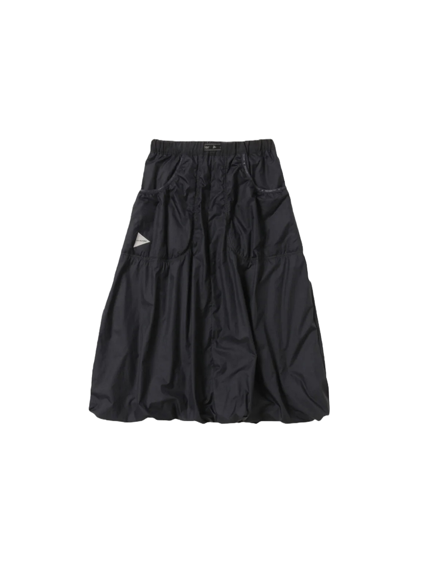 and wander 25FW Octa fluffy skirt(W)