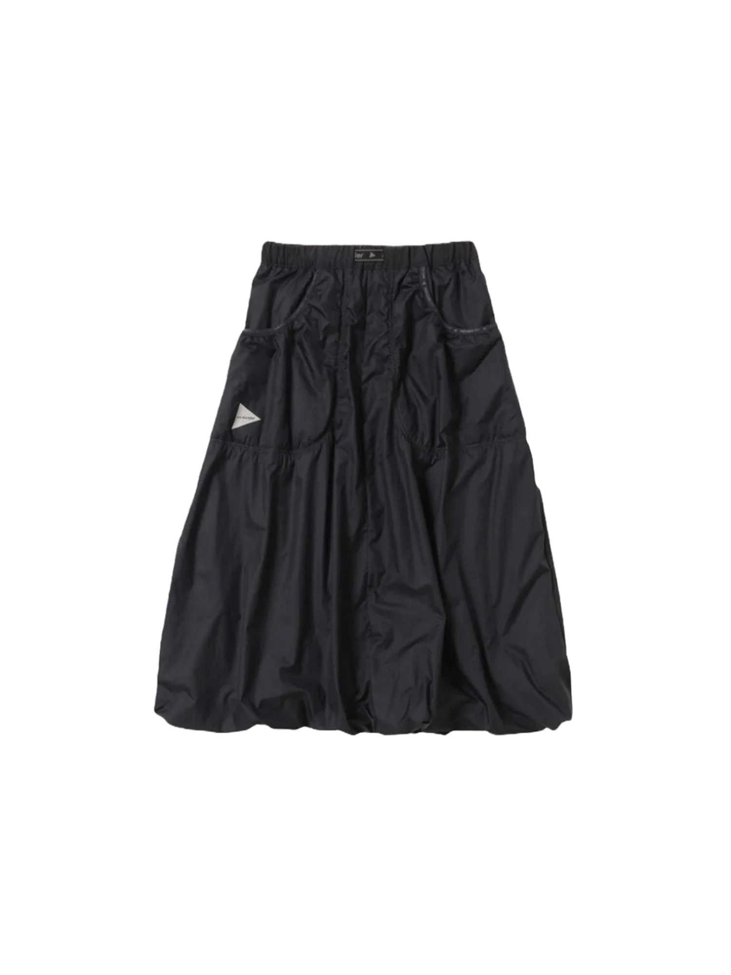 and wander 25FW Octa fluffy skirt(W)