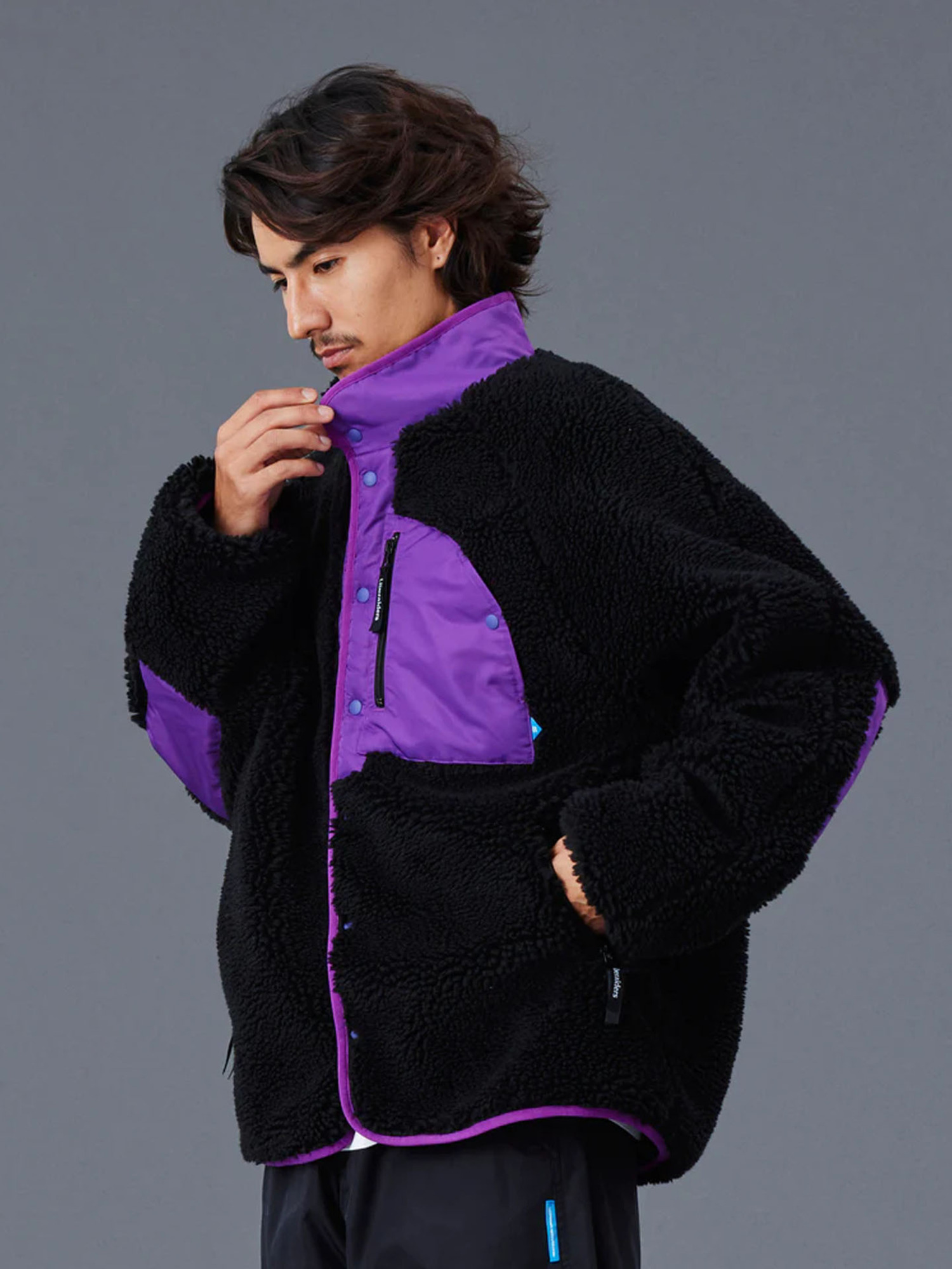 Liberaiders 25FW RETRO PILE FLEECE JACKET-3