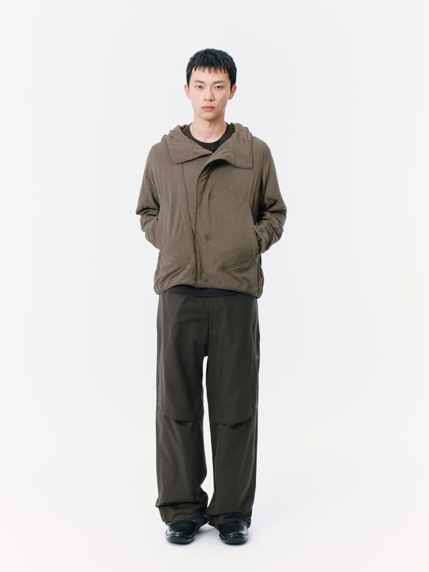 SAN SAN GEAR 25FW BUTTON FLEECE JACKET-6