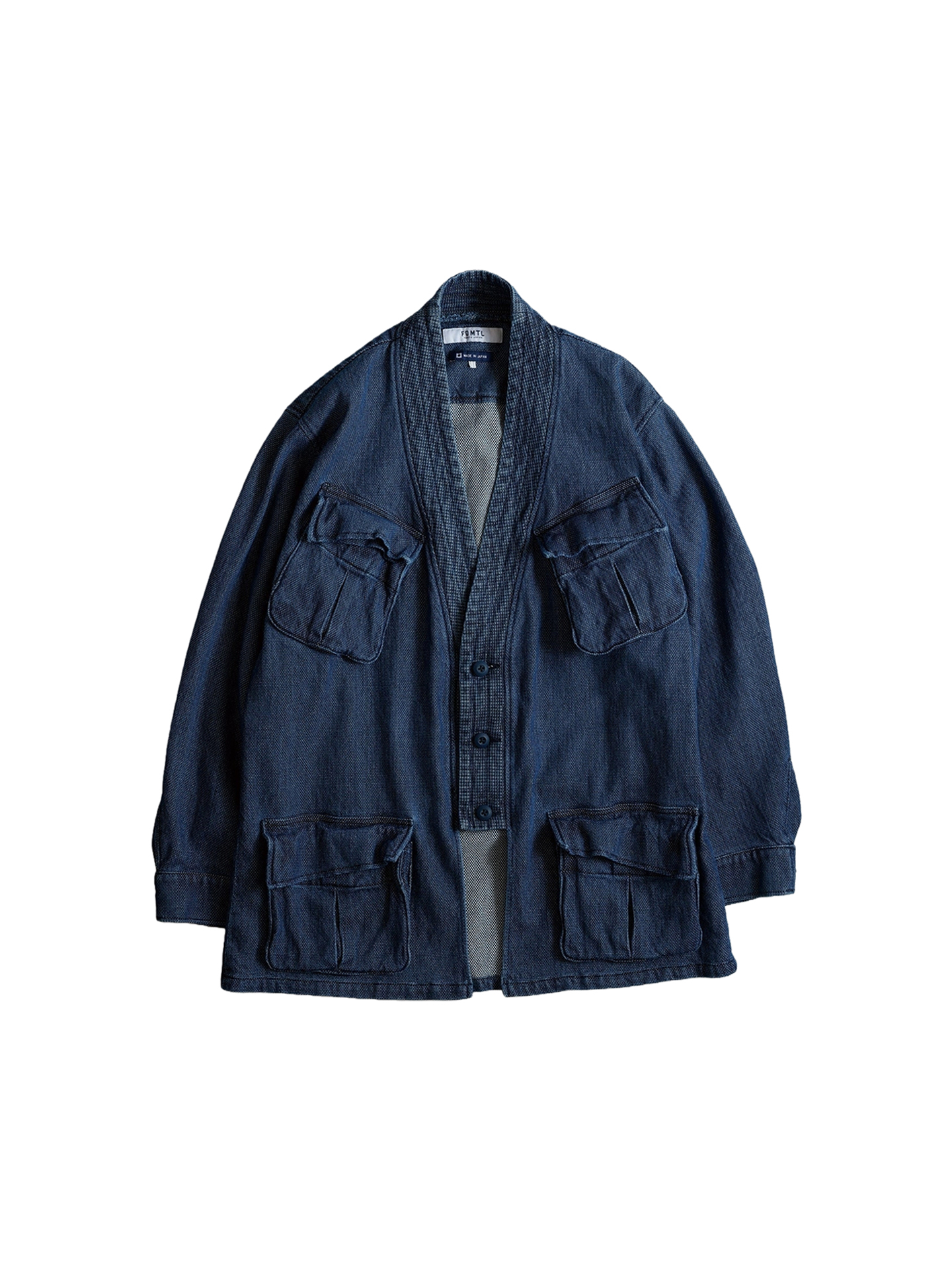 FDMTL 25FW HAORI JUNGLE JACKET 3YR WASH