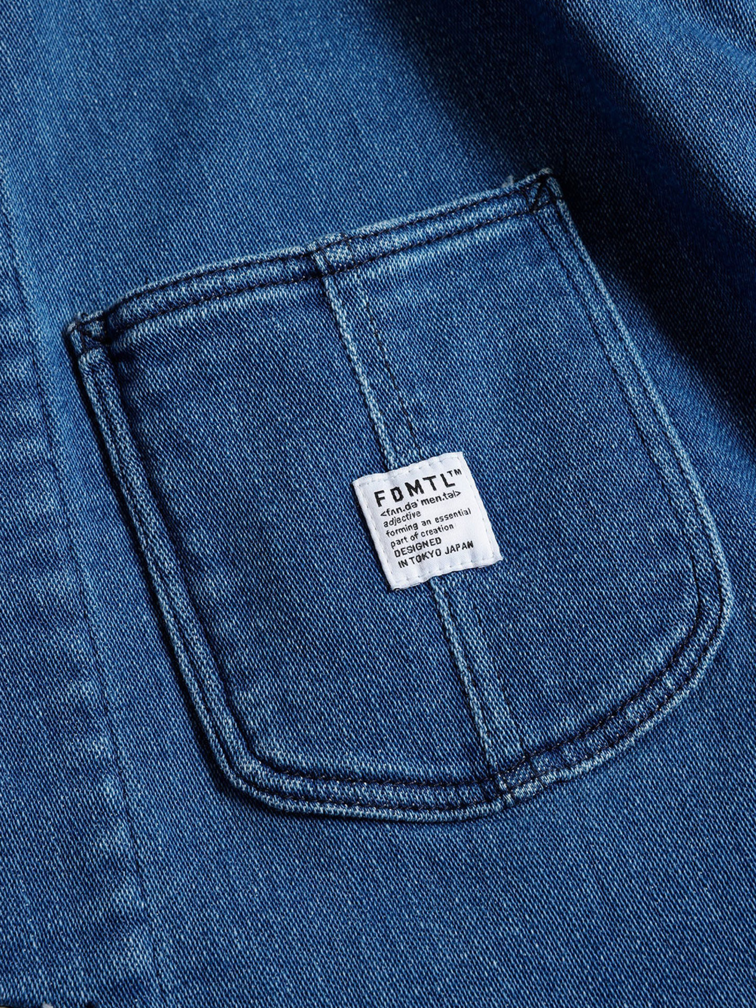 FDMTL 25FW COVERALL CAPE 3YR WASH-5