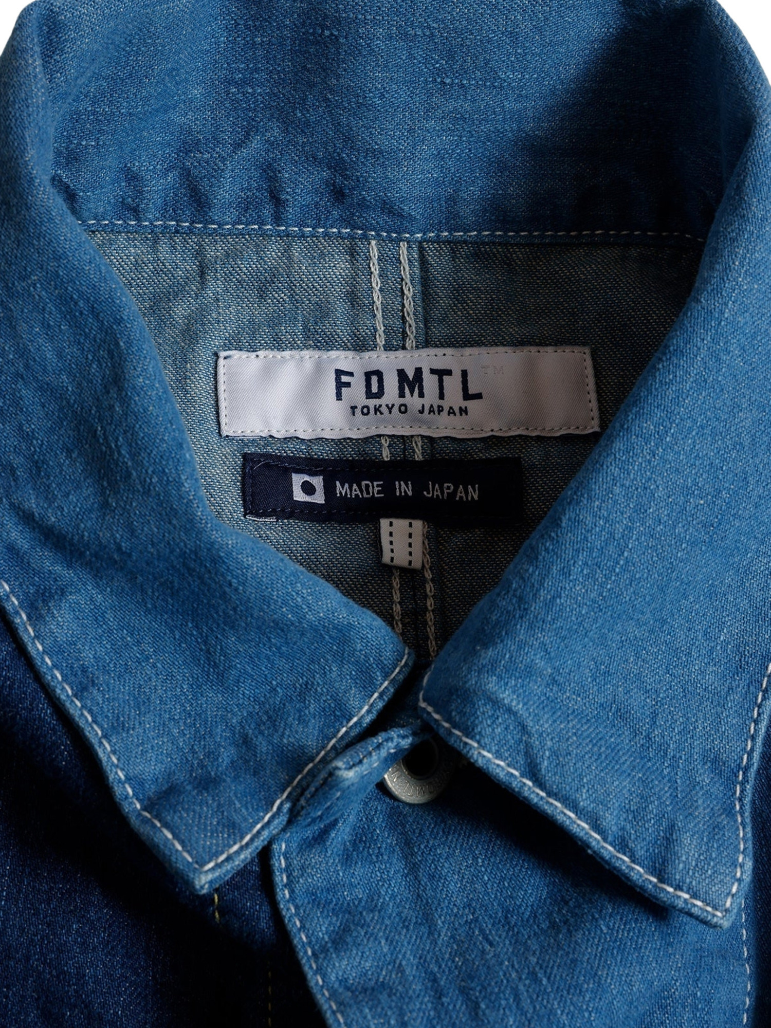 FDMTL 25FW THIRD JACKET COVERALL 3YR WASH-3