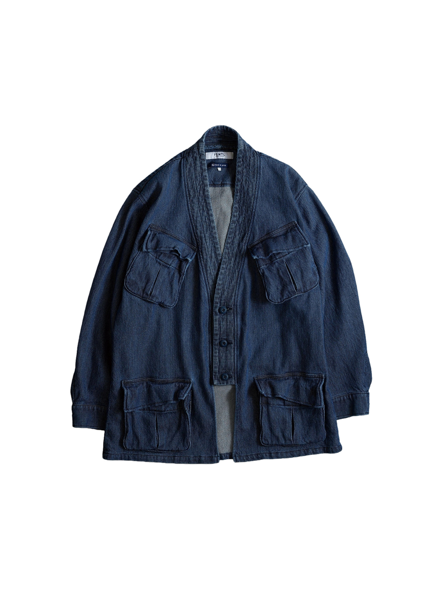 FDMTL 25FW HAORI JUNGLE JACKET 3YR WASH