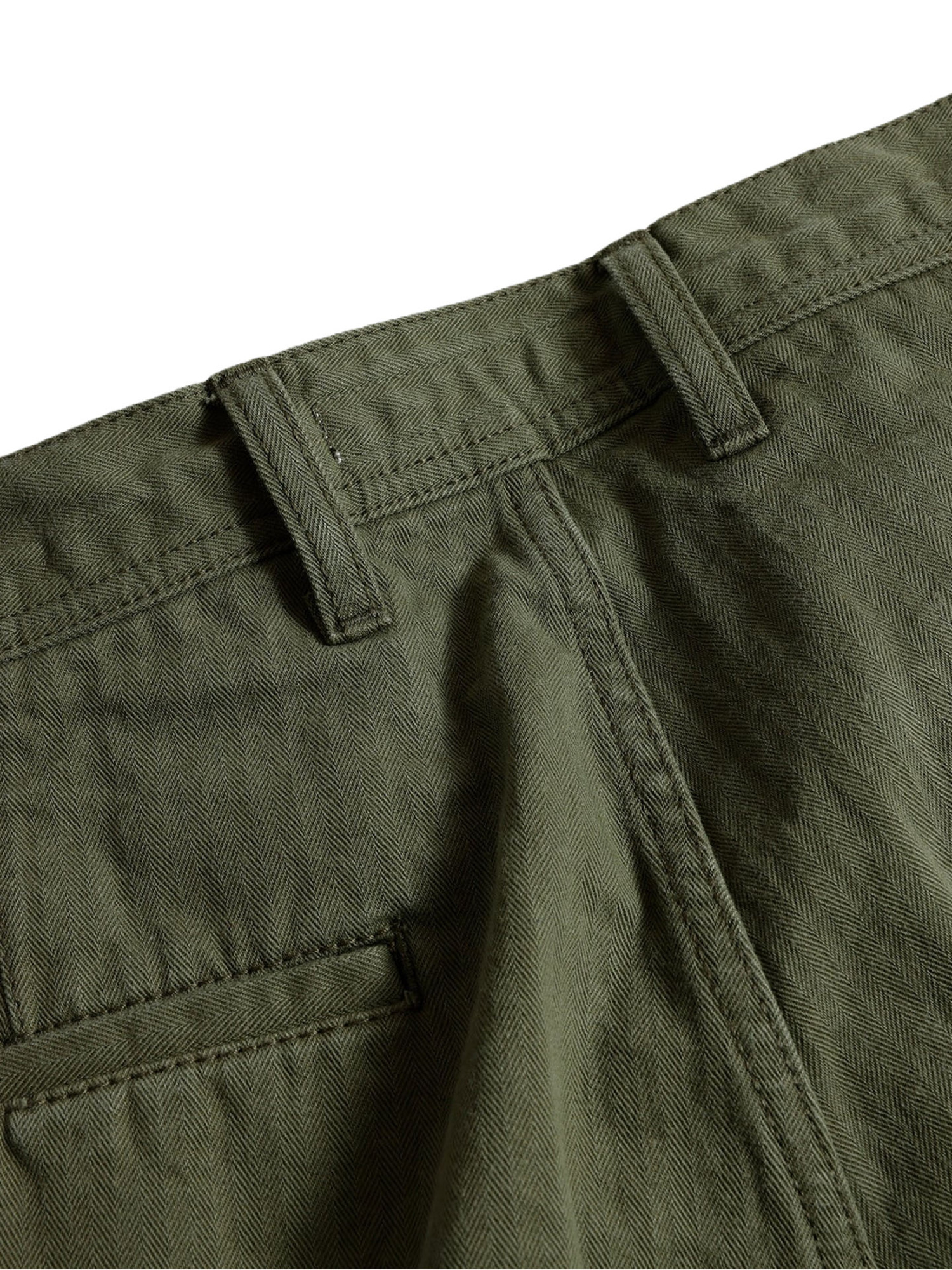 FDMTL 25FW OBI CENTER STRIPE PANTS RINSE-7