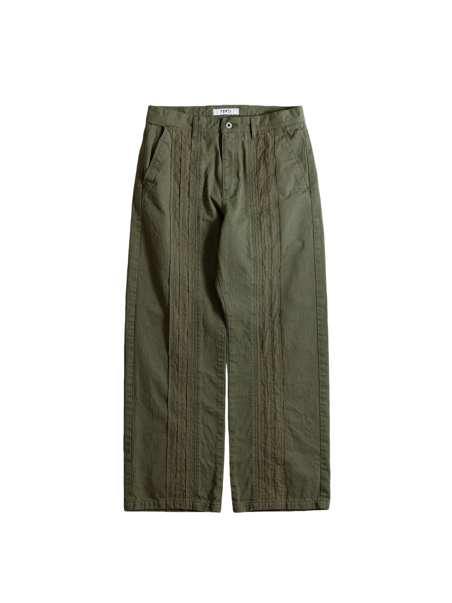 FDMTL 25FW OBI CENTER STRIPE PANTS RINSE