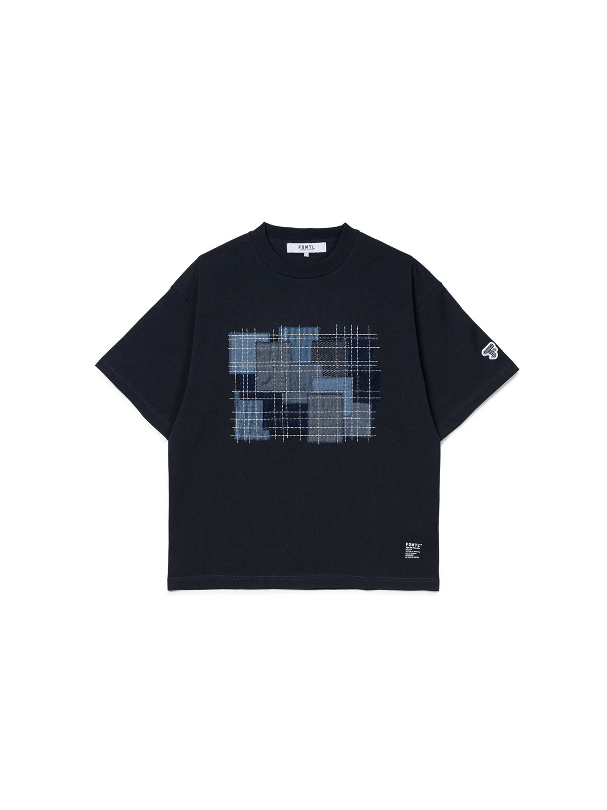 FDMTL 25FW BORO EMBROIDERED TEE