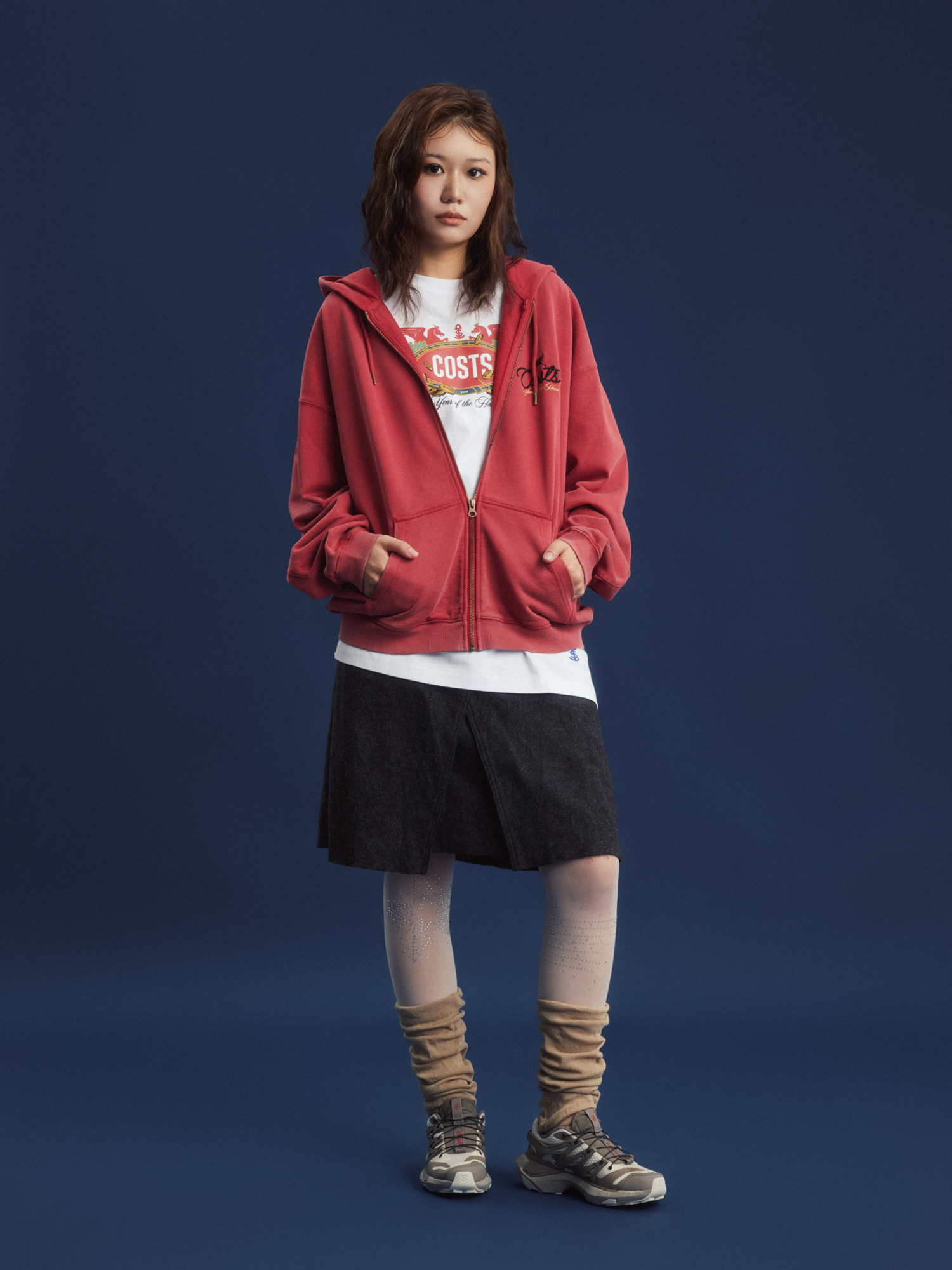 COSTS 26SS Lunar Year of the Horse Zip-Up Hoodie-9