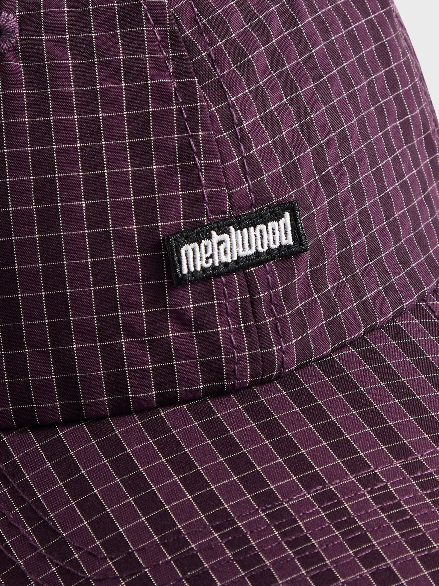 Metalwood Studio 25FW Mini Metal Logo Dad Hat-4