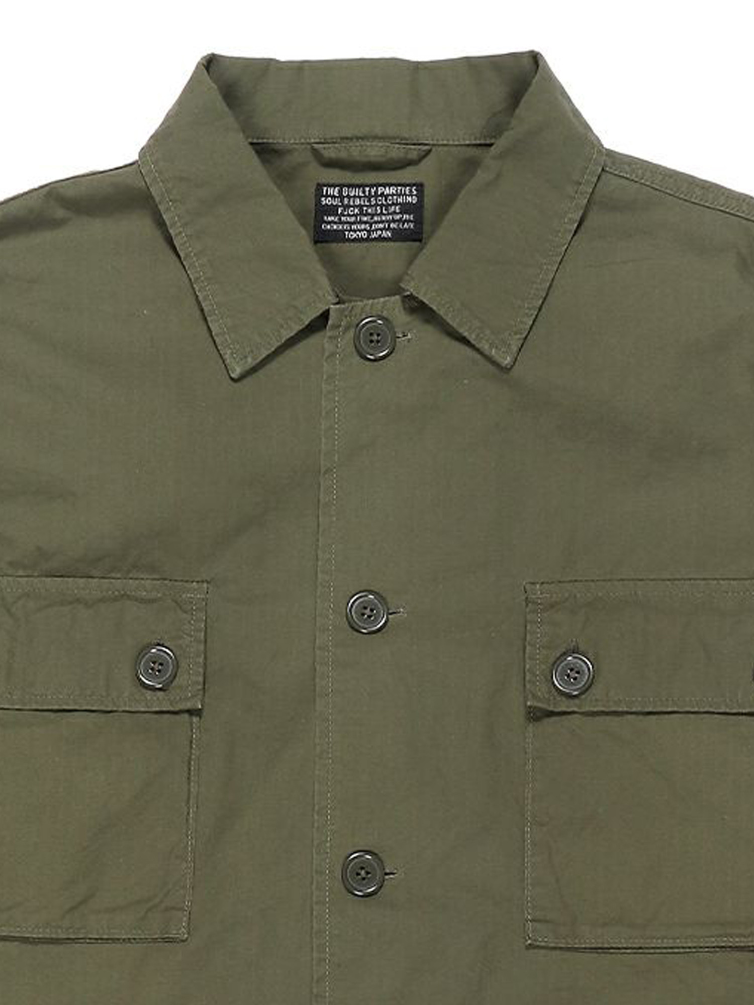 WACKO MARIA 25FW ARMY SHIRT-TYPE 2-5