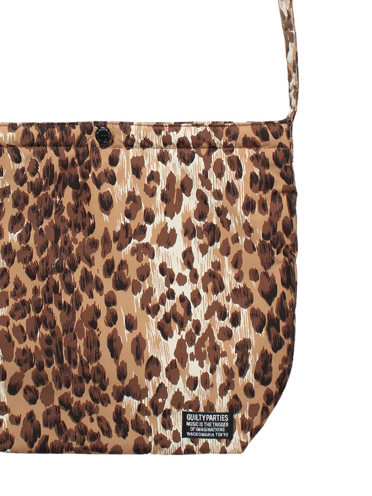 WACKO MARIA 25FW SPEAK EASY LEOPARD SHOULDER BAG（test）-4