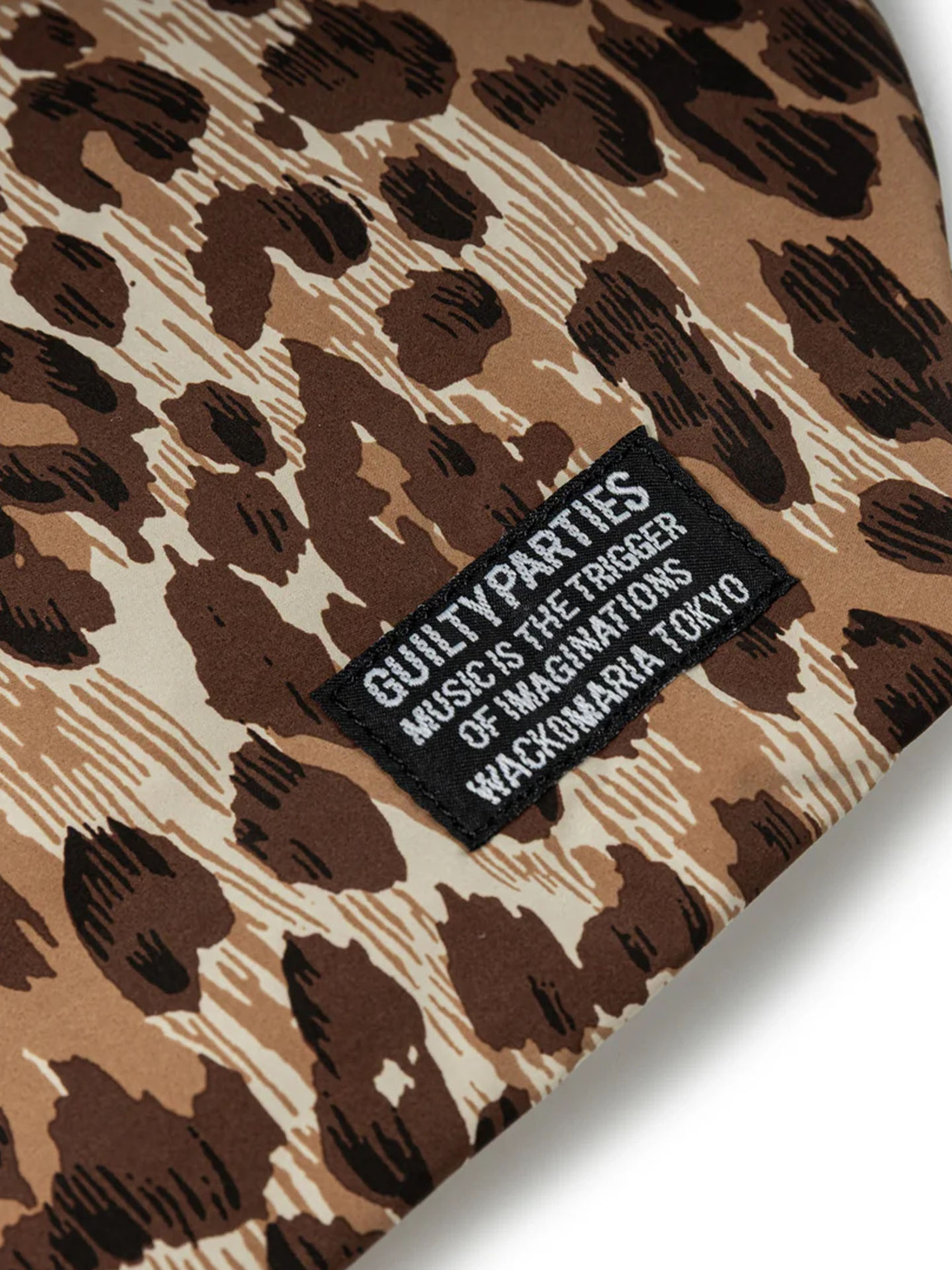 WACKO MARIA 25FW SPEAK EASY LEOPARD SHOULDER BAG（test）-3