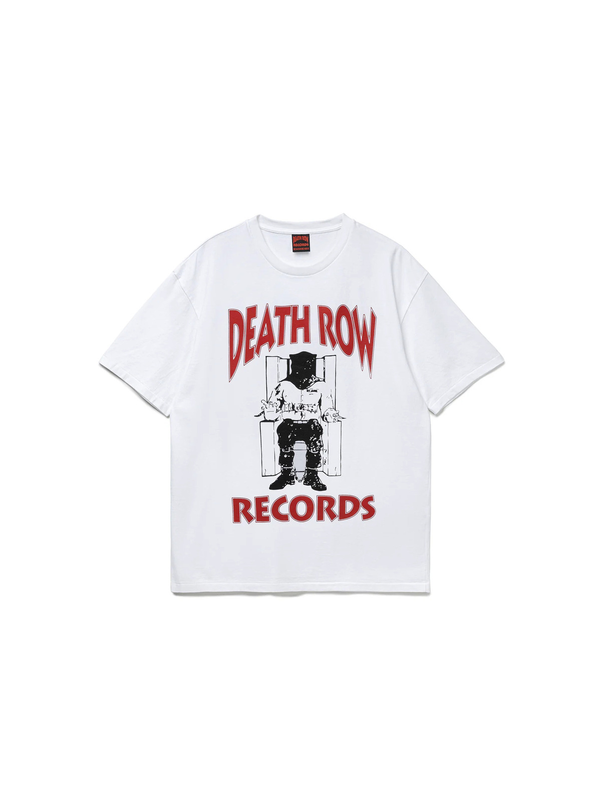 WACKO MARIA 25FW DEATH ROW RECORDS WASHED HEAVY WEIGHT CREW NECK T-SHIRT