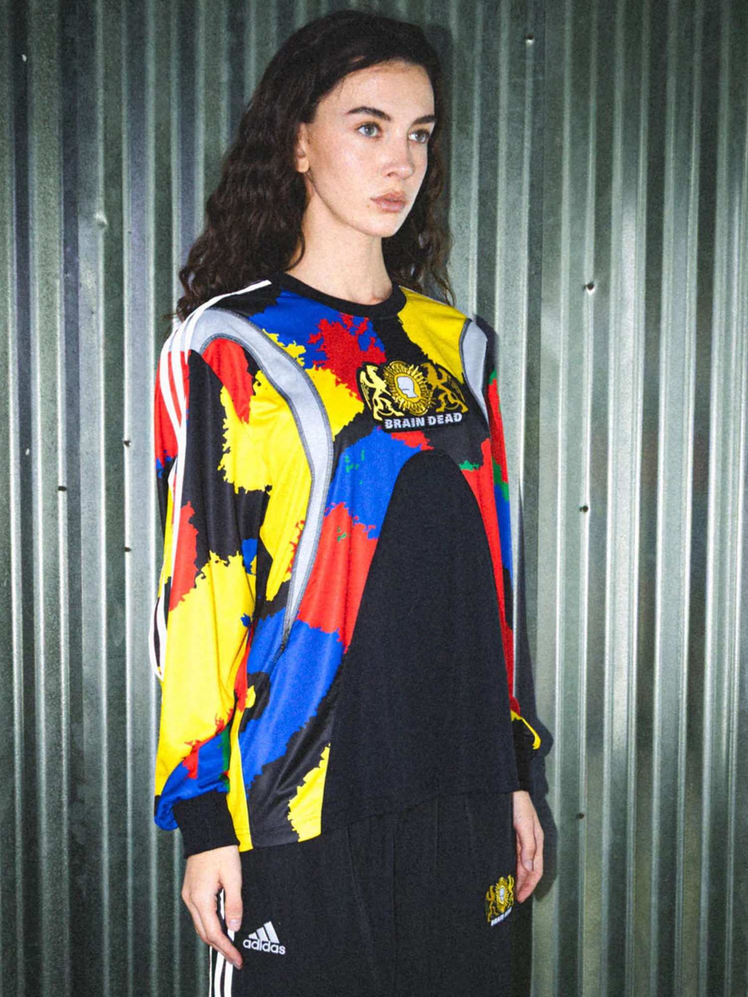 Brain Dead x adidas Originals Long Sleeve Jersey-5