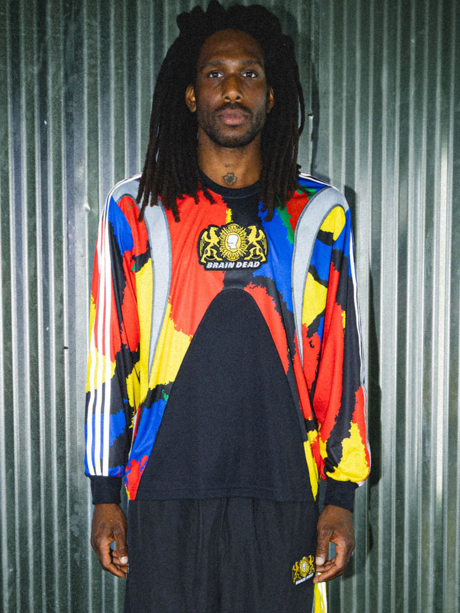 Brain Dead x adidas Originals Long Sleeve Jersey-4
