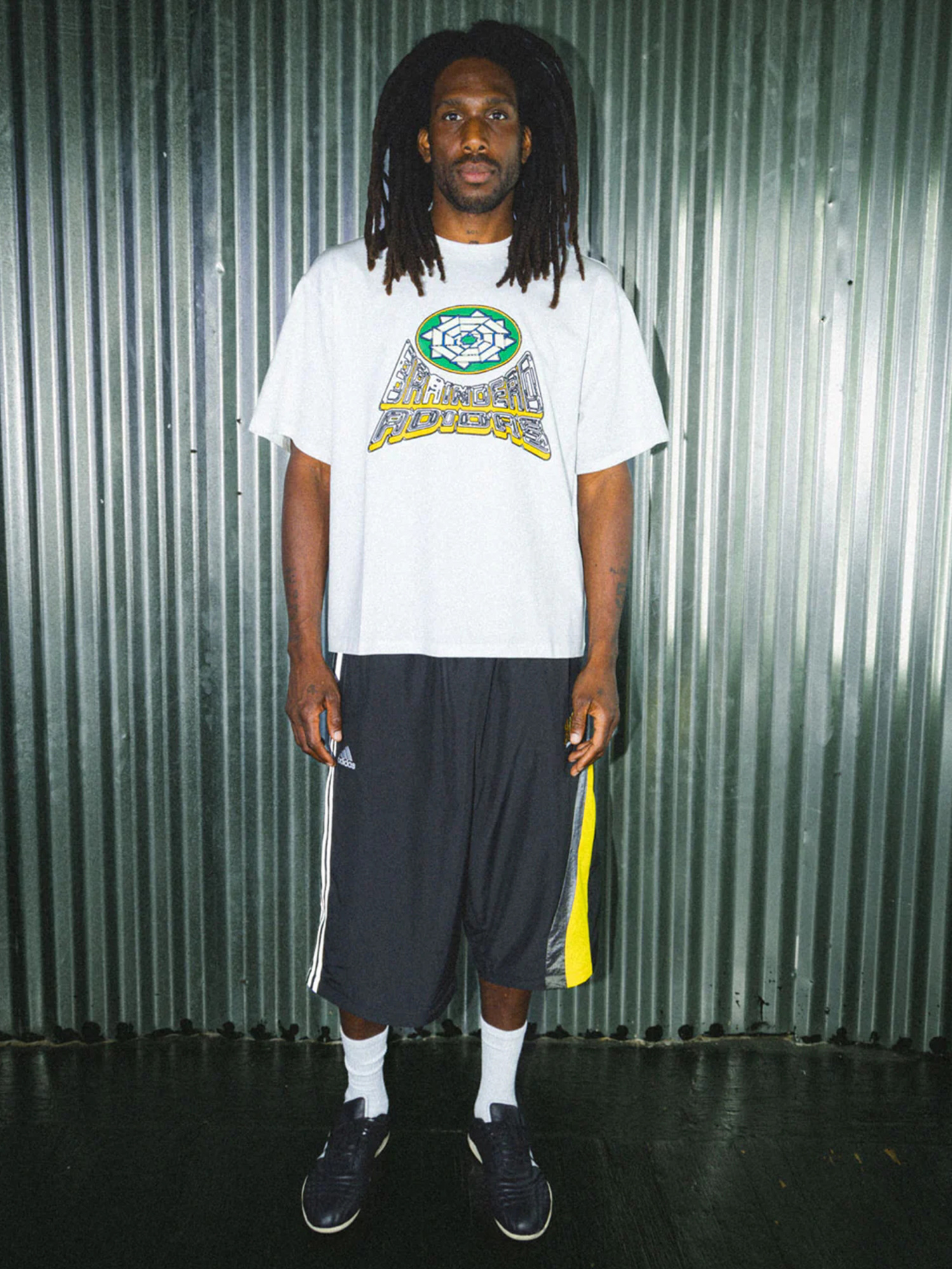 Brain Dead x adidas Originals T-shirt-4