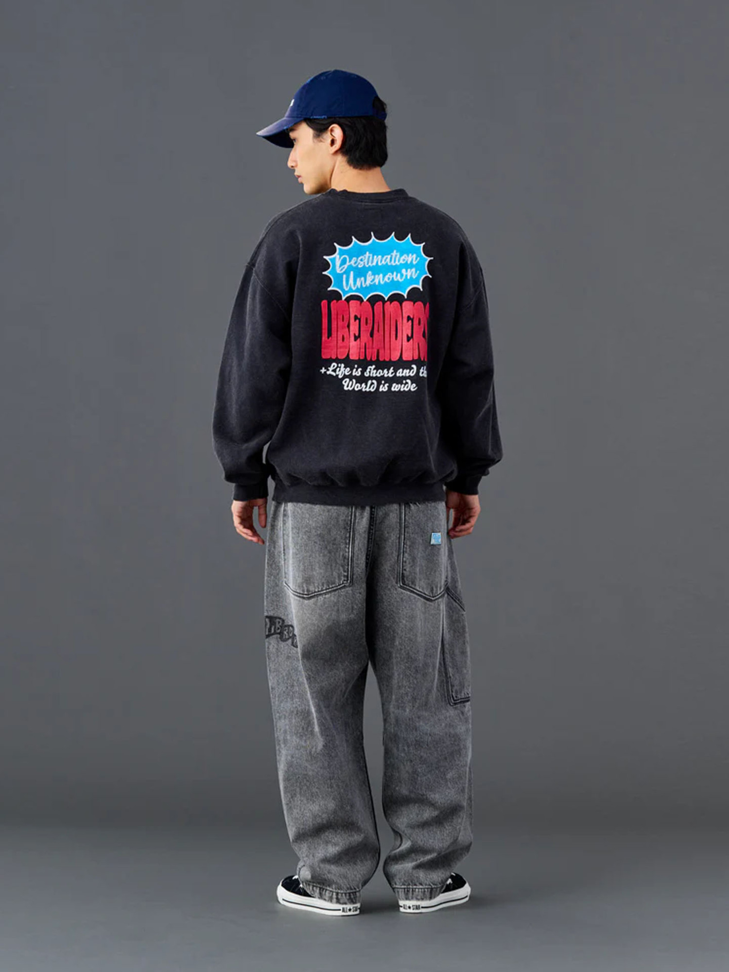 Liberaiders 26SS DIALOGUE BALLOON CREWNECK-8