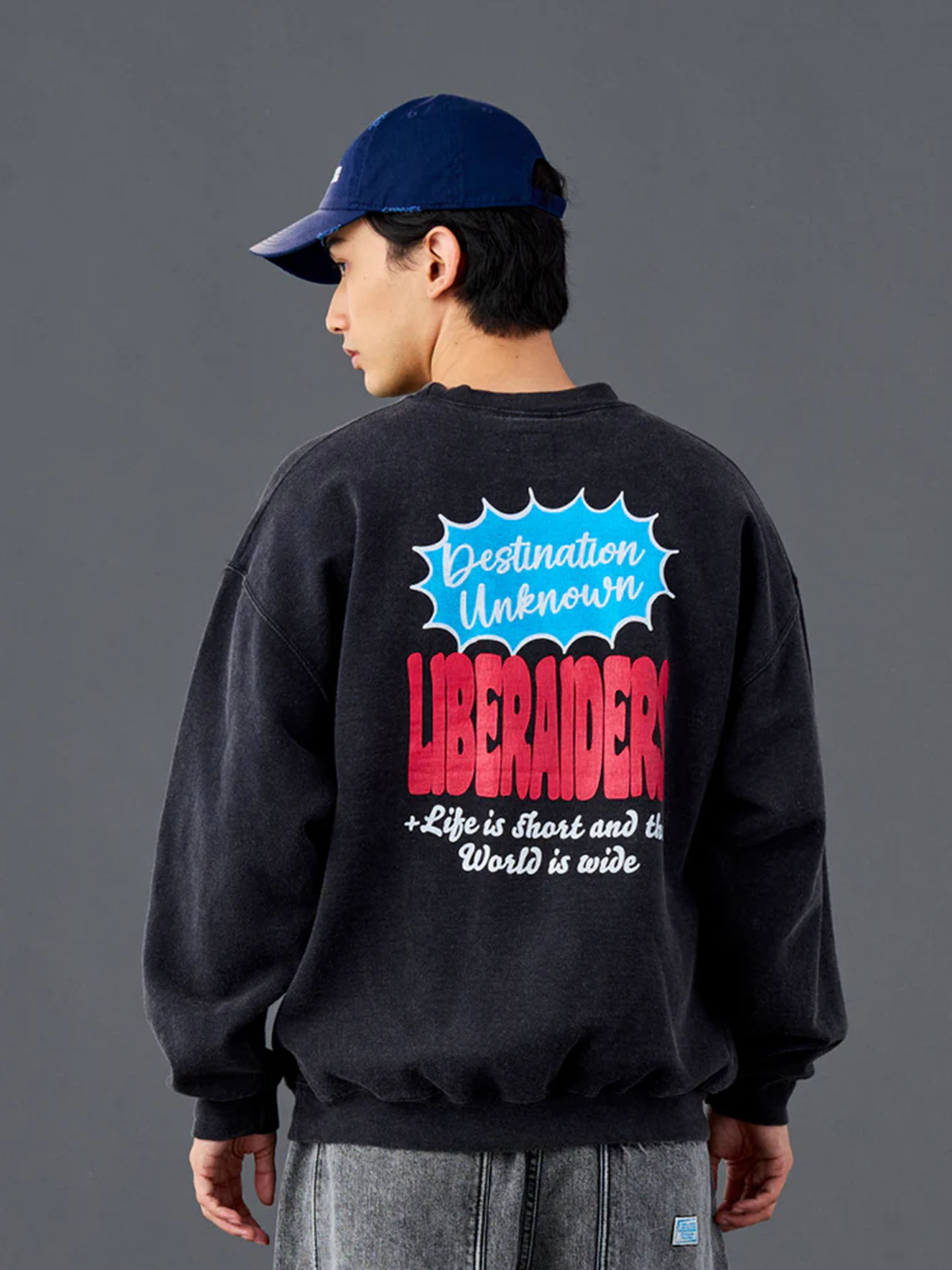 Liberaiders 26SS DIALOGUE BALLOON CREWNECK-6