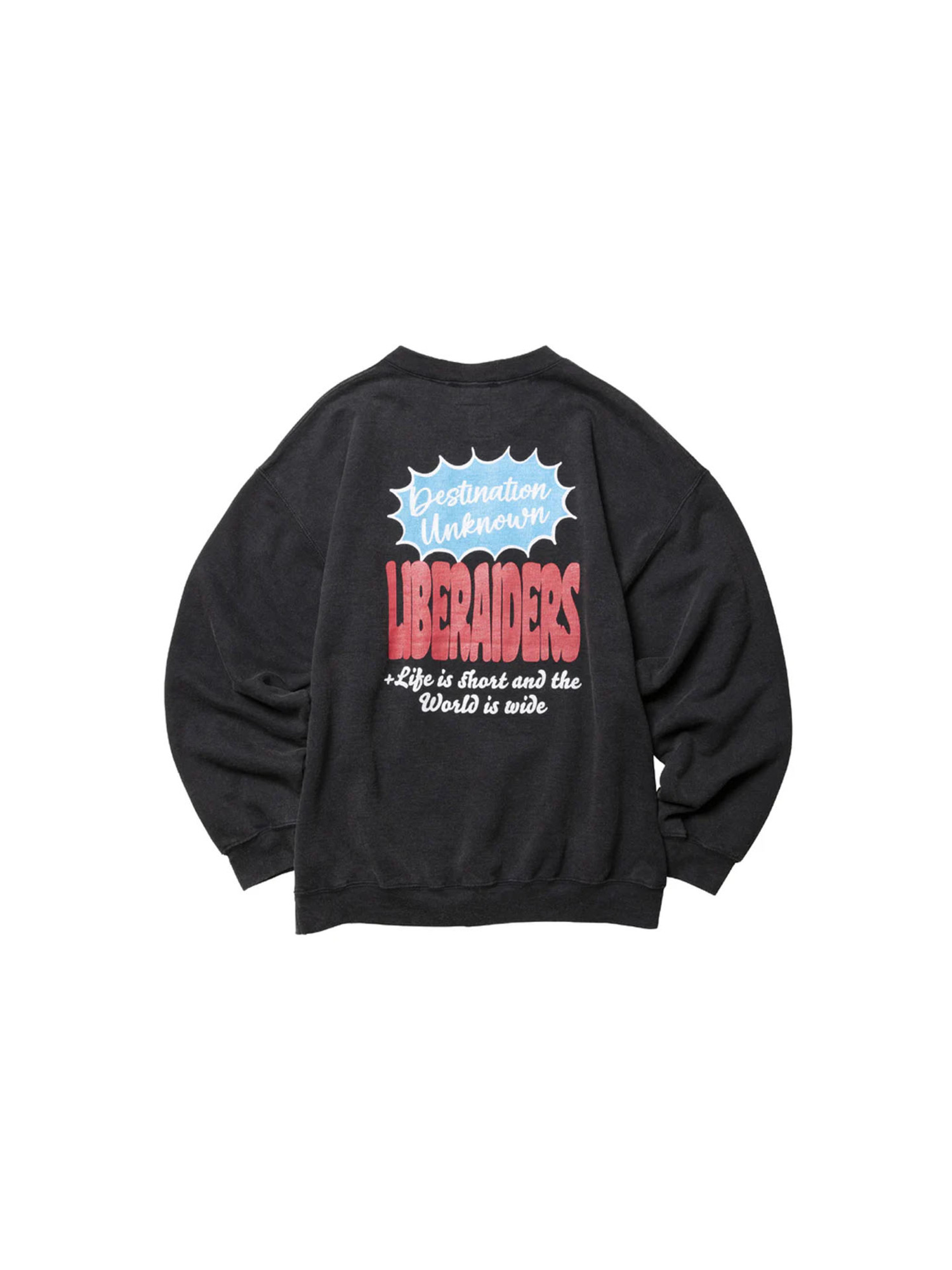 Liberaiders 26SS DIALOGUE BALLOON CREWNECK-2