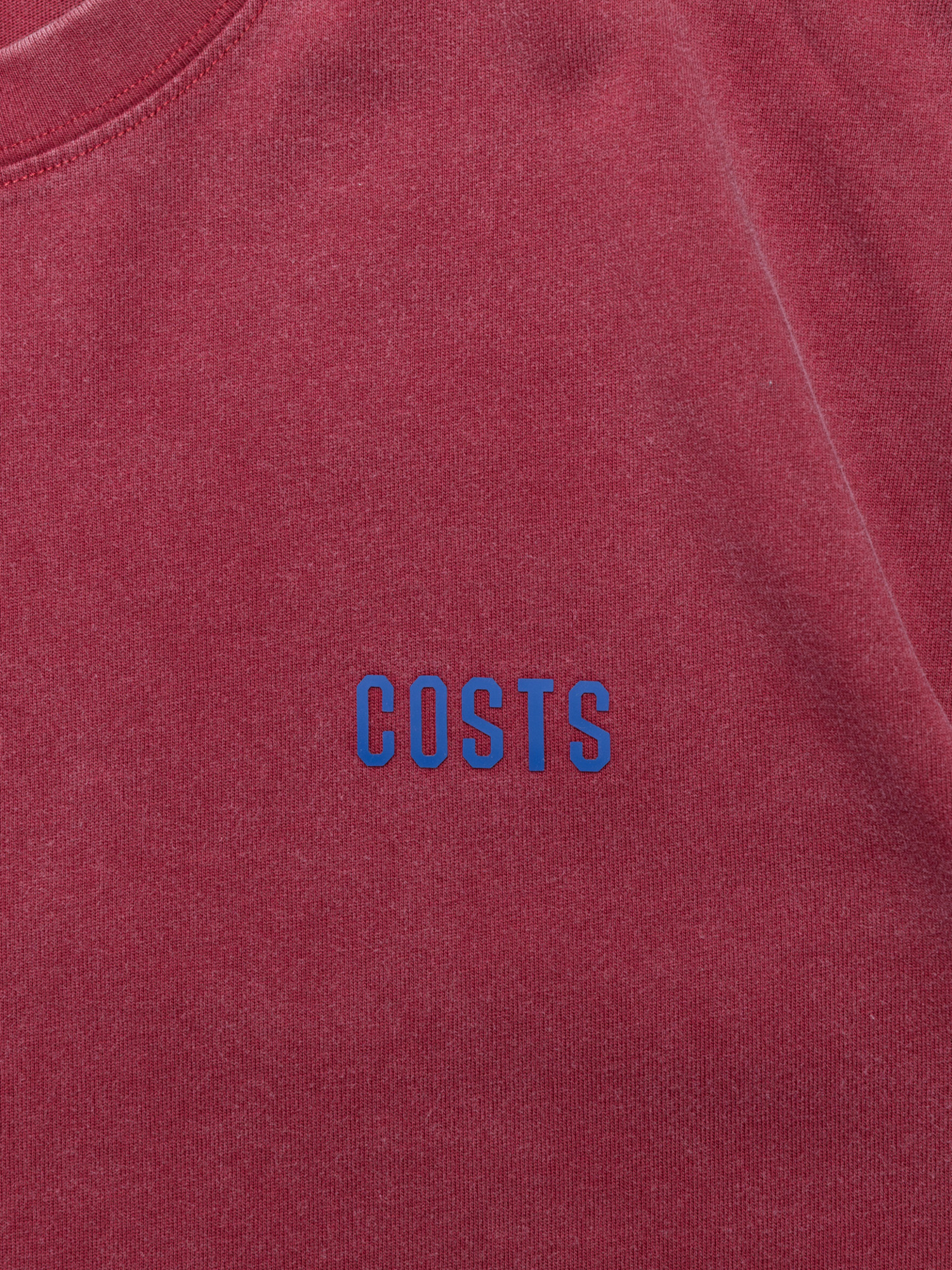 COSTS 26SS Basic Washed Cotton T-Shirt-4