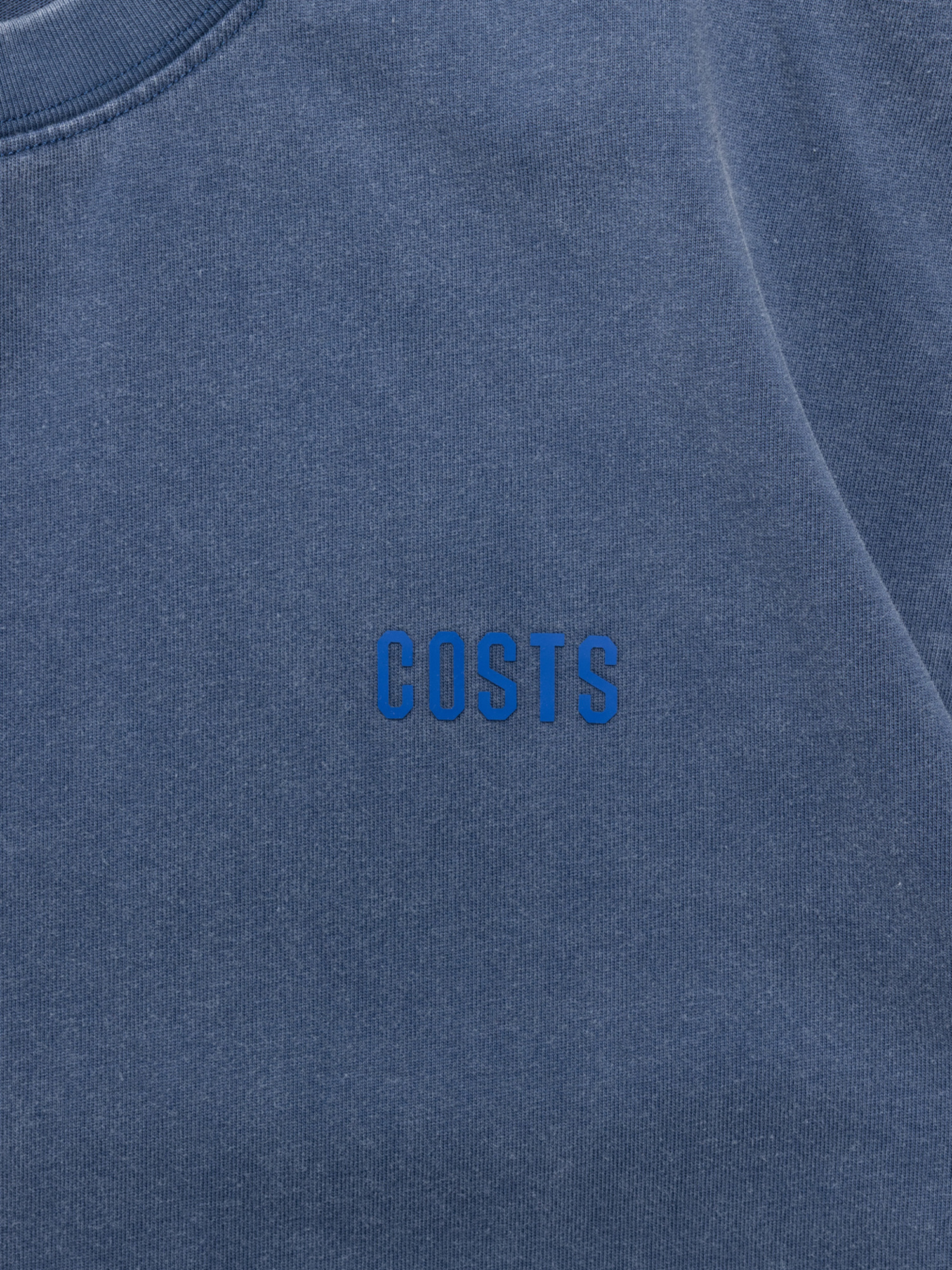 COSTS 26SS Basic Washed Cotton T-Shirt-4
